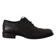 Dolce & Gabbana Laced Shoes Black, Herr