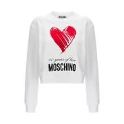 Moschino Sweatshirts White, Dam