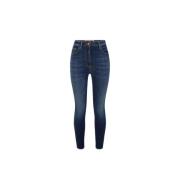 Elisabetta Franchi Skinny Jeans Blue, Dam