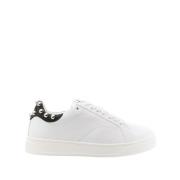 Lanvin Vit Silver Sneakers White, Dam