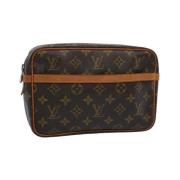 Louis Vuitton Vintage Pre-owned Canvas louis-vuitton-vskor Brown, Dam