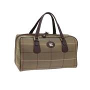 Burberry Vintage Pre-owned Nylon handvskor Brown, Dam