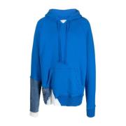 Greg Lauren Hoodies Blue, Herr