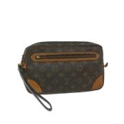 Louis Vuitton Vintage Pre-owned Canvas louis-vuitton-vskor Brown, Dam