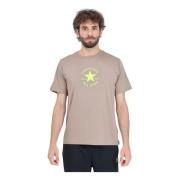 Converse T-Shirts Gray, Herr