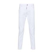 Dsquared2 Slim-fit Jeans White, Herr