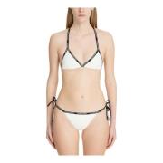 Balmain Logo Bikini White, Dam