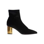 Giuseppe Zanotti Nero Gruber Stretch Stövlar Black, Dam