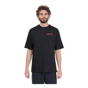 New Era Mat Grafisk Oversize T-shirt Black, Herr