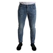 Dolce & Gabbana Slim-fit Jeans Blue, Herr