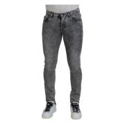 Dolce & Gabbana Slim-fit Jeans Gray, Herr