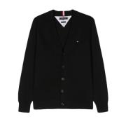 Tommy Hilfiger 1985 Svart Kofta Herr Vuxen Black, Herr