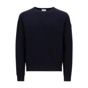 Moncler Knitwear Blue, Herr