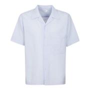 Universal Works Short Sleeve Shirts Blue, Herr