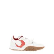 Marine Serre Sneakers White, Dam