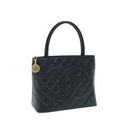 Chanel Vintage Pre-owned Laeder chanel-vskor Black, Dam