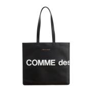 Comme des Garçons Logo Toteväska Black, Dam