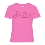 MC2 Saint Barth Bomull T-shirt Pink, Dam