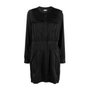 DKNY Midi Dresses Black, Dam