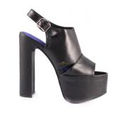 Jeffrey Campbell High Heel Sandals Black, Dam