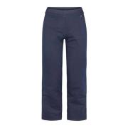 LauRie Serene Loose Xsl Byxor Mörkblå Denim Blue, Dam