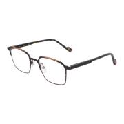 Etnia Barcelona Fyrkantig Metallram Glasögon Joaquin Black, Unisex