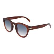 Eyewear by David Beckham Retroinspirerade solglasögon DB 7041/s Flat B...