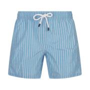 Fedeli Blårandiga Badshorts Multicolor, Herr