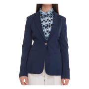 Pennyblack 1-Knapp Allegra Jersey Jacka Blue, Dam