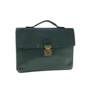 Louis Vuitton Vintage Pre-owned Laeder louis-vuitton-vskor Green, Dam