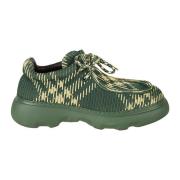 Burberry Stiliga Lace-Up Sneakers Multicolor, Herr