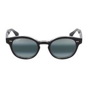 Maui Jim Runda acetat solglasögon Joy Ride Black, Unisex