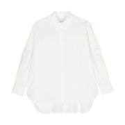 Paul Smith Vit Bomullsskjorta med Broderie Anglaise White, Dam