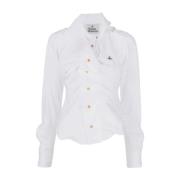 Vivienne Westwood Drunken Skjorta White, Dam