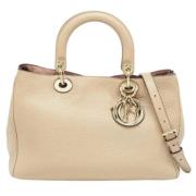 Dior Vintage Pre-owned Laeder totevskor Beige, Dam