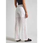 Pepe Jeans Bomull Culotte med Italienska Fickor White, Dam