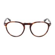 Persol Runda Acetatbågar Brown, Unisex