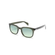 Moscot Mörk Grön Skog Trä Solglasögon Green, Unisex