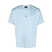 A.p.c. Kyle Light Blue T-shirts och Polos Blue, Herr