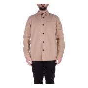 Barbour Sand Logo Jacka Tre Framfickor Beige, Herr