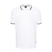 Hugo Boss Parlay 190 Herr Polo Skjorta White, Herr