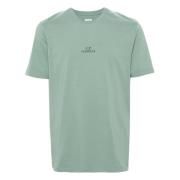 C.p. Company Grafisk T-shirt i Grön Green, Herr