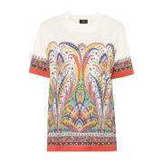 Etro Färgglada T-shirts och Polos Kollektion Multicolor, Dam