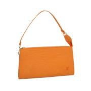 Louis Vuitton Vintage Pre-owned Laeder louis-vuitton-vskor Orange, Dam