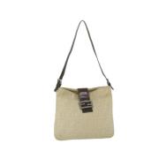 Fendi Vintage Pre-owned Canvas fendi-vskor Beige, Dam