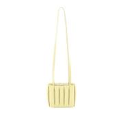 THEMOIRè Skinande Kanariefågel Mini Tote Väska Yellow, Dam