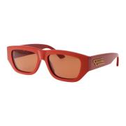 Bottega Veneta Stiliga solglasögon Bv1252S Orange, Unisex