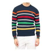 Harmont & Blaine Randig Bomull Crewneck Tröja Multicolor, Herr