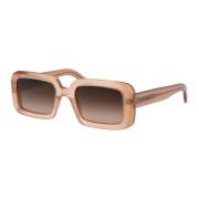 Saint Laurent Solglasögon Sunrise Brown, Unisex