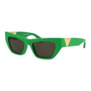 Bottega Veneta Stiliga solglasögon Bv1177S Green, Dam